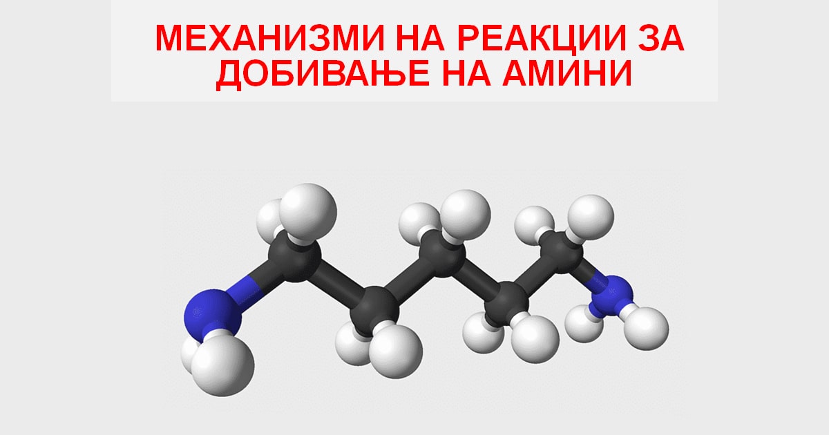 Механизми на реакции за добивање на амини