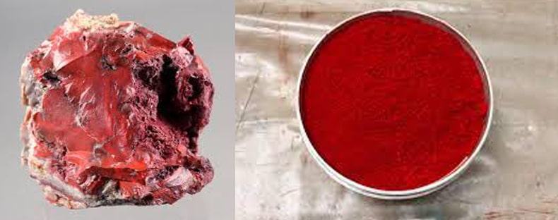 crven pigment