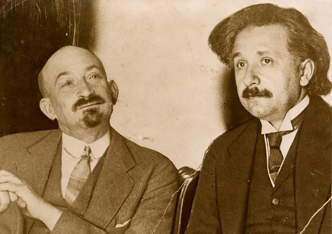 einstein and weizmann